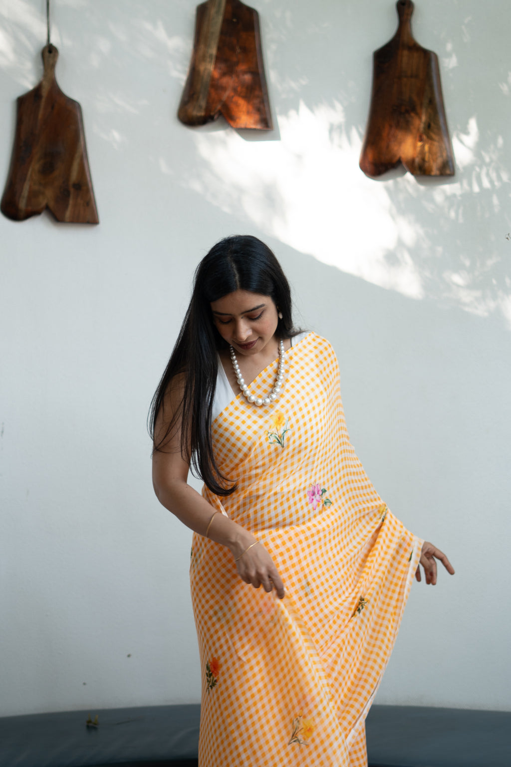 ORANGE SAREE
