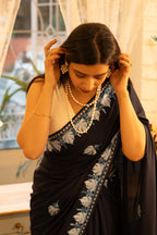 BLACK SAREE